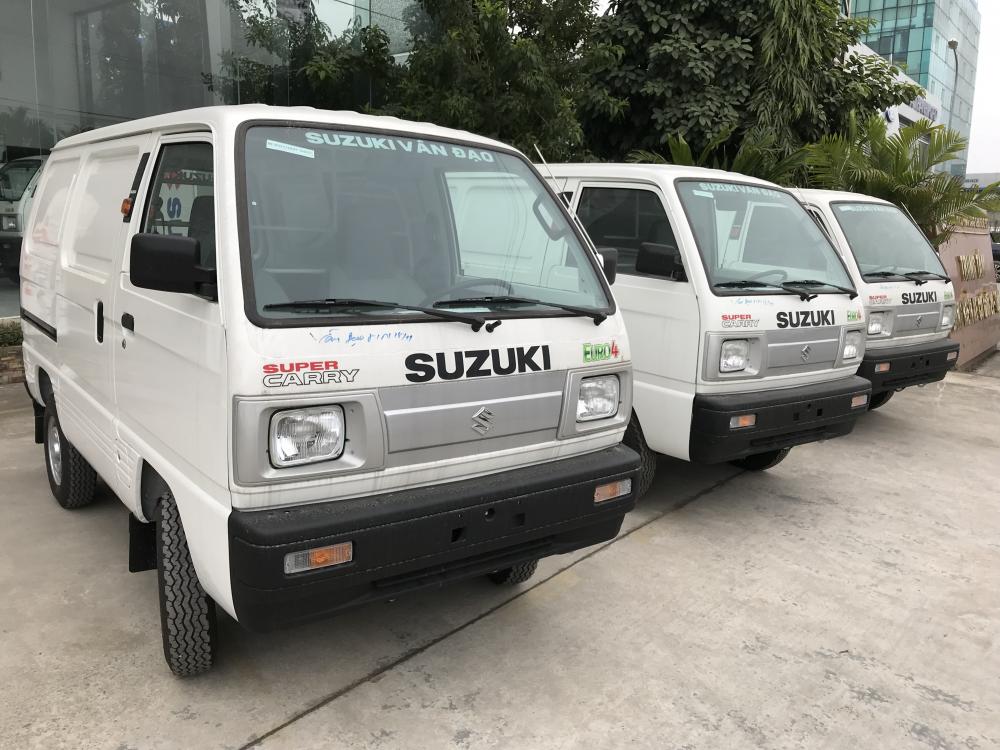 Suzuki Super Carry Van 2018 - Bán xe Suzuki Super Carry Van đời 2018, màu trắng giá cạnh tranh