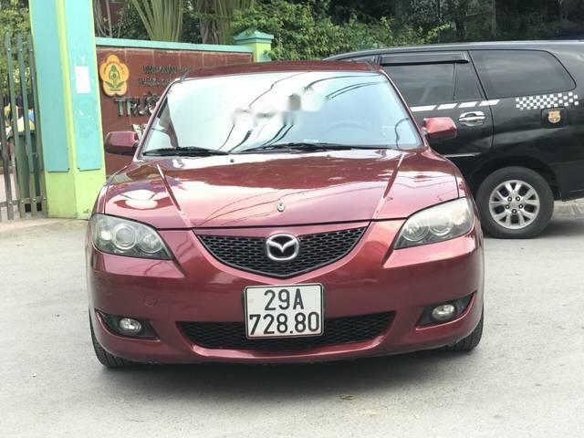 Mazda 3   2004 - Bán Mazda 3 năm 2004, màu đỏ số tự động giá cạnh tranh