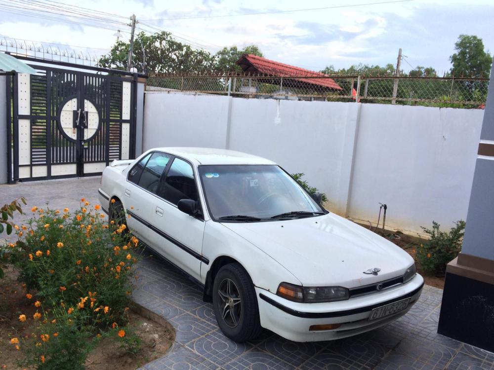 Honda Accord LX 1992 - Bán Honda Accord LX 1992, màu trắng, nhập khẩu, 169 triệu