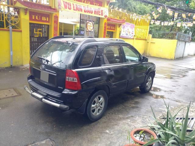 Kia Sportage 2008 - Cần bán xe Kia Sportage 2008, màu đen, nhập khẩu Hàn Quốc giá cạnh tranh