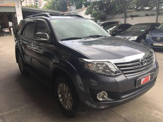 Toyota Fortuner 2012 - Cần bán gấp Toyota Fortuner đời 2012, màu xanh đen  