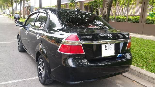 Daewoo Gentra   2008 - Bán xe Daewoo Gentra sản xuất 2008, màu đen ít sử dụng