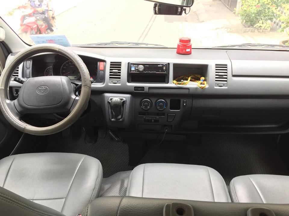 Toyota Hiace 2.5MT 2009 - Bán xe Toyota Hiace 16 chỗ đời 2009 số sàn, chạy nhiên liệu dầu