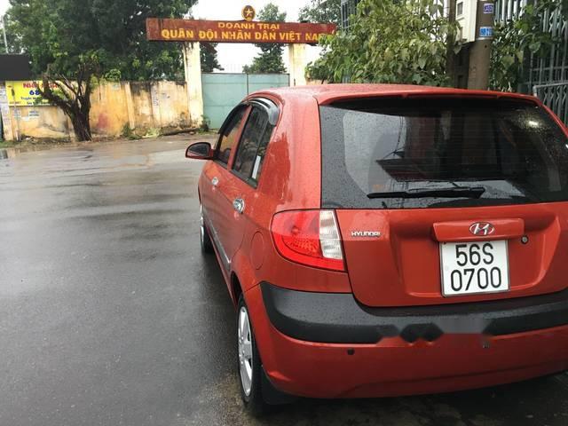 Hyundai Getz   2007 - Bán Hyundai Getz năm 2007, màu đỏ