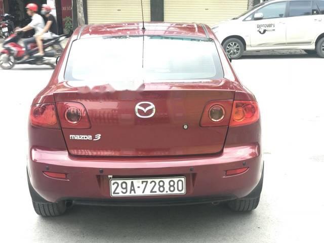 Mazda 3   2004 - Bán Mazda 3 năm 2004, màu đỏ số tự động giá cạnh tranh