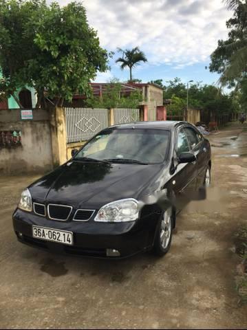 Daewoo Lacetti 2005 - Cần bán xe Daewoo Lacetti 2005, màu đen xe gia đình, giá tốt