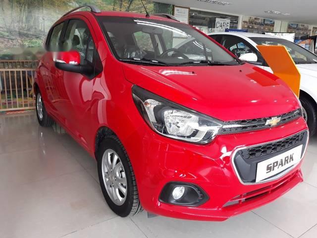 Chevrolet Spark LS 2018 - Bán ô tô Chevrolet Spark LS năm sản xuất 2018, màu đỏ, 359tr