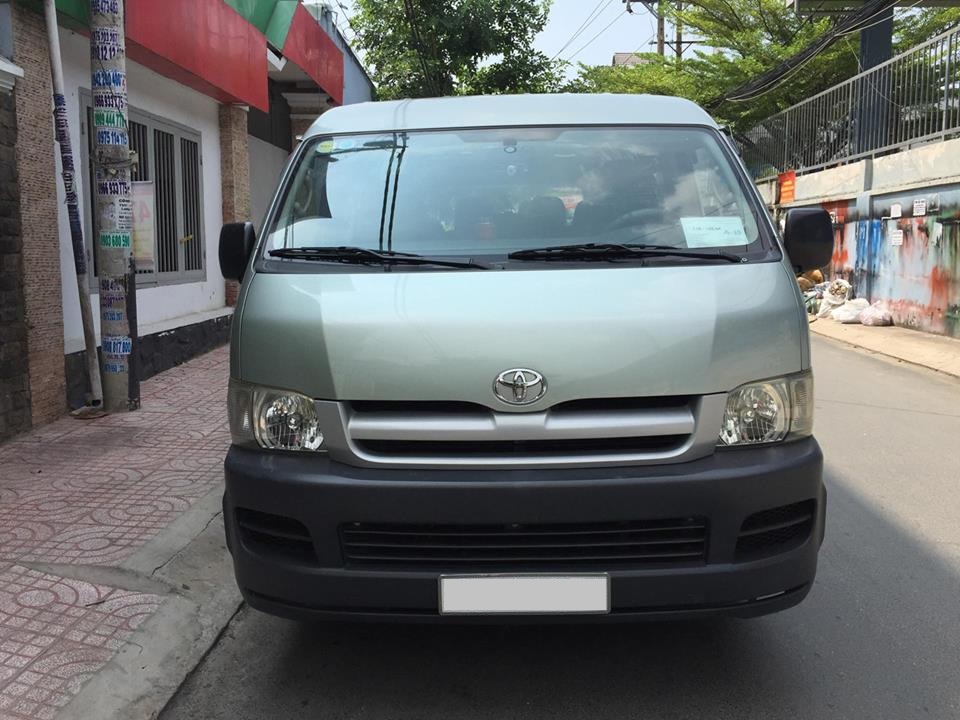 Toyota Hiace 2.5MT 2009 - Bán xe Toyota Hiace 16 chỗ đời 2009 số sàn, chạy nhiên liệu dầu