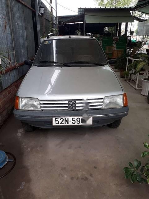 Peugeot 205   1989 - Bán ô tô Peugeot 205 đời 1989, màu bạc