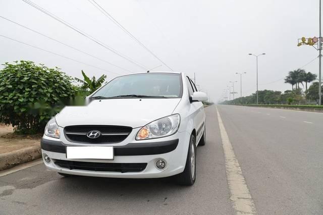 Hyundai Getz  1.4AT 2011 - Cần bán xe Hyundai Getz 1.4AT đời 2011, màu trắng