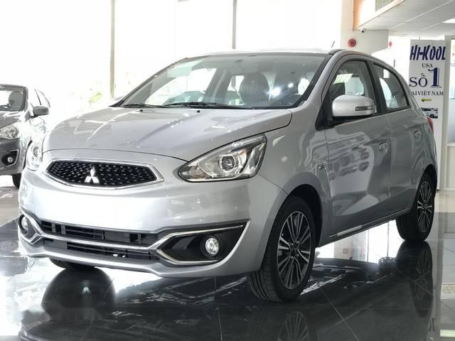 Mitsubishi Mirage   CVT  2018 - Bán xe Mitsubishi Mirage CVT sản xuất năm 2018, màu bạc