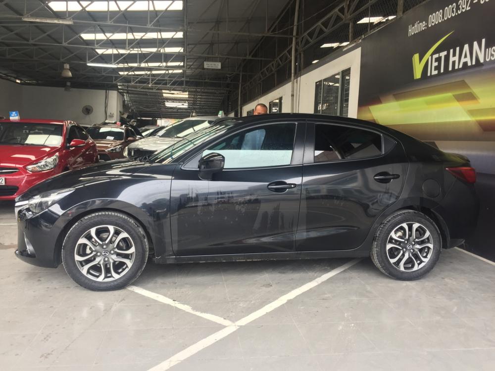 Mazda 2 1.5AT   2016 - Bán Mazda 2 2016, màu đen, biển TP, giá TL, hỗ trợ trả góp