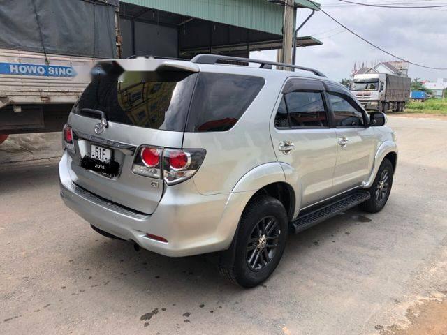 Toyota Fortuner   2015 - Cần bán Toyota Fortuner sản xuất 2015, màu bạc số sàn, giá chỉ 872 triệu