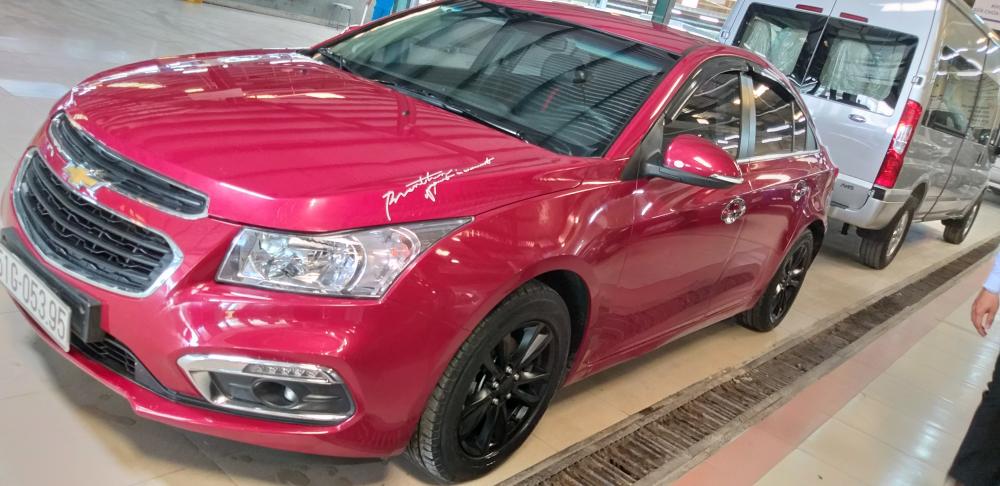 Chevrolet Cruze LT MT 2015 - Bán Cruze LT, 2015 MT, 424tr, 56,000km, có thương lượng, BH 1 năm, xe đẹp