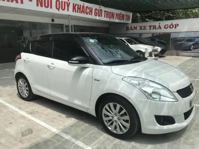 Suzuki Swift 1.4AT  2017 - Bán Suzuki Swift 1.4AT đời 2017, màu trắng chính chủ