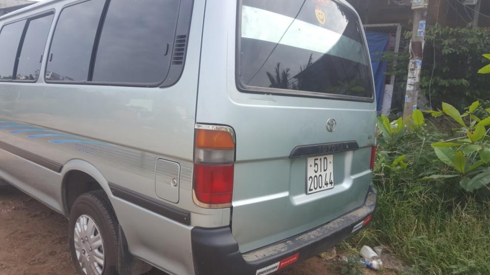 Toyota Hiace 2002 - Cần bán Toyota Hiace tải van 6 chỗ, 850kg đời 2002