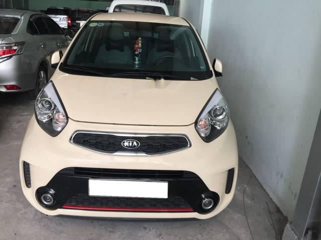 Kia Morning   2016 - Bán xe Kia Morning 2016, màu kem (be) ít sử dụng