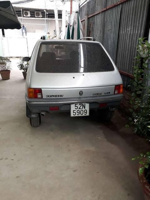 Peugeot 205   1989 - Bán ô tô Peugeot 205 đời 1989, màu bạc