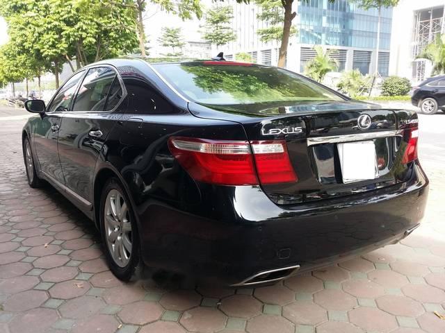 Lexus LS   460L 2007 - Cần bán lại xe Lexus LS 460L đời 2007, màu đen, giá tốt