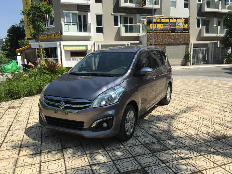 Suzuki Ertiga 2016 - Bán xe Suzuki Ertiga 2016, màu xám