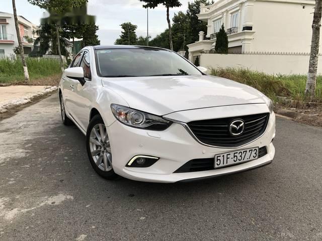 Mazda 6    2.0  2015 - Cần bán xe Mazda 6 2.0 đời 2015, màu trắng