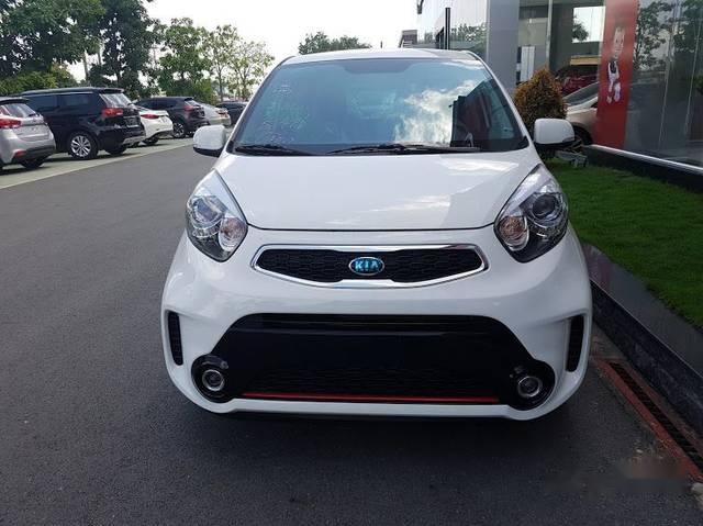 Kia Morning 2018 - Bán Kia Morning đời 2018, màu trắng, giá chỉ 379 triệu