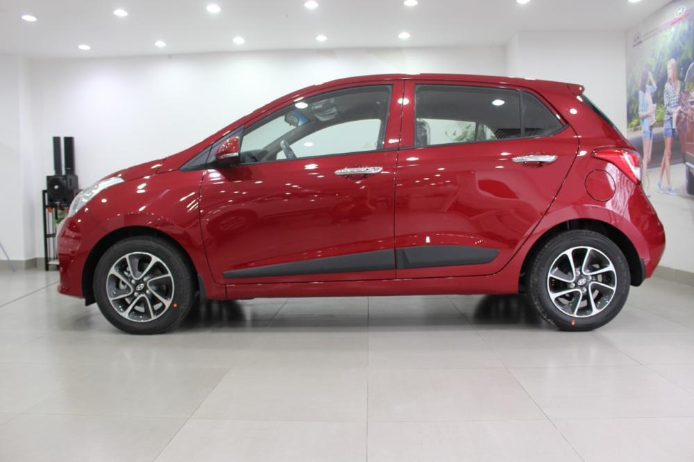 Hyundai Grand i10 1.2 AT 2018 - Bán Hyundai I10 1.2 AT đỏ khuyến mãi tháng 8 hấp dẫn, hỗ trợ vay trả góp LS thấp. Liên hệ để được giá tốt và có xe sớm nhất