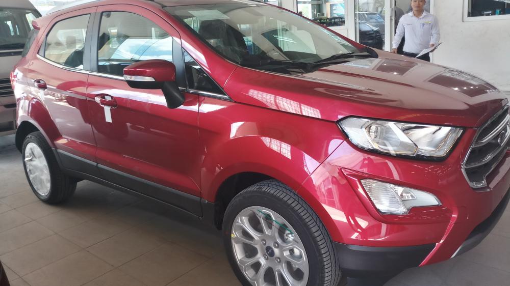 Ford EcoSport  Titanium 1.0L EcoBoot 2018 - Bán Ford EcoSport 2018 Titanium 1.0L, màu đỏ cá tính giao ngay, nhiều quà tặng hấp dẫn 