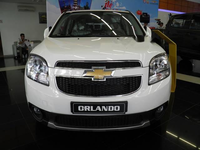 Chevrolet Orlando  AT    2018 - Bán xe Chevrolet Orlando AT sản xuất 2018, màu trắng, xe nhập  