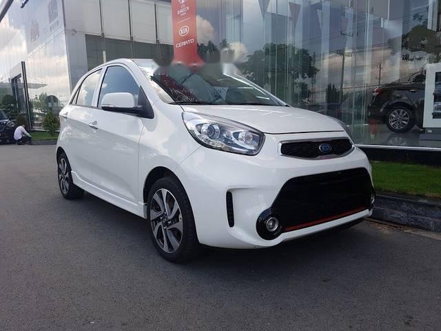 Kia Morning 2018 - Bán Kia Morning đời 2018, màu trắng, giá chỉ 379 triệu