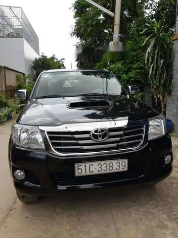 Toyota Hilux 2013 - Cần bán Toyota Hilux đời 2013, màu đen, nhập khẩu, 448tr