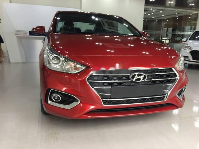 Hyundai Accent   2018 - Bán ô tô Hyundai Accent sản xuất 2018, màu đỏ, có đủ màu giao ngay