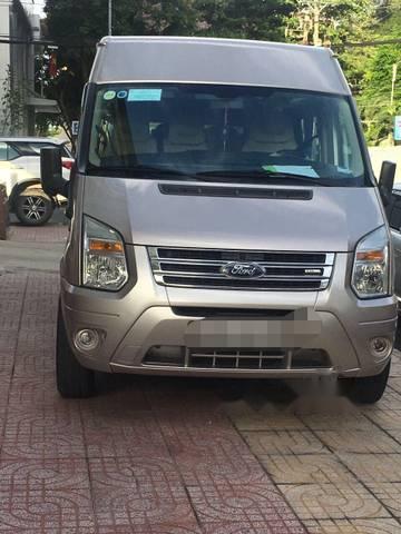 Ford Transit Luxury 2014 - Bán ô tô Ford Transit Luxury sản xuất năm 2014, màu bạc số sàn 