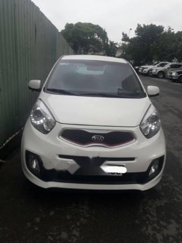 Kia Morning 1.25L 2014 - Bán xe Kia Morning 1.25L 2014, màu trắng, giá tốt