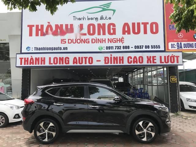 Hyundai Tucson   1.6 2018 - Bán Hyundai Tucson 1.6 đời 2018, màu đen, giá tốt