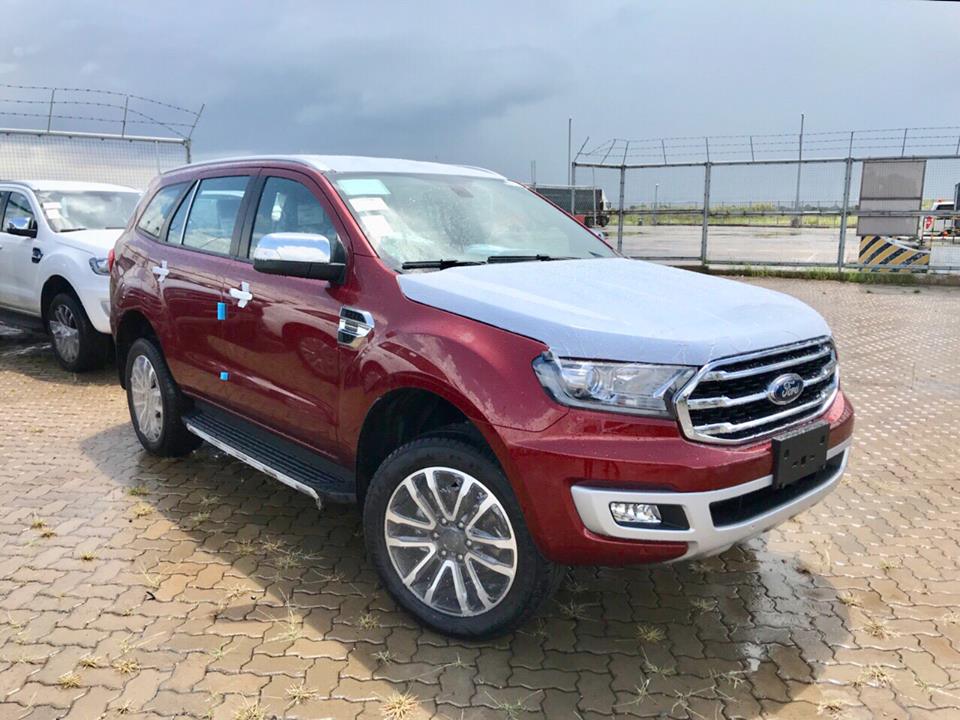 Ford Everest 2.0L 4x2 Titanium AT  2018 - Xe Ford Everest Titanium, Trend & Ambiente 2018, xe giao trong tháng, giá ưu đãi. LH: 0918889278 để được tư vấn về xe