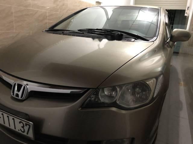 Honda Civic 2008 - Bán ô tô Honda Civic 2008, màu vàng, xe nhà đang đi