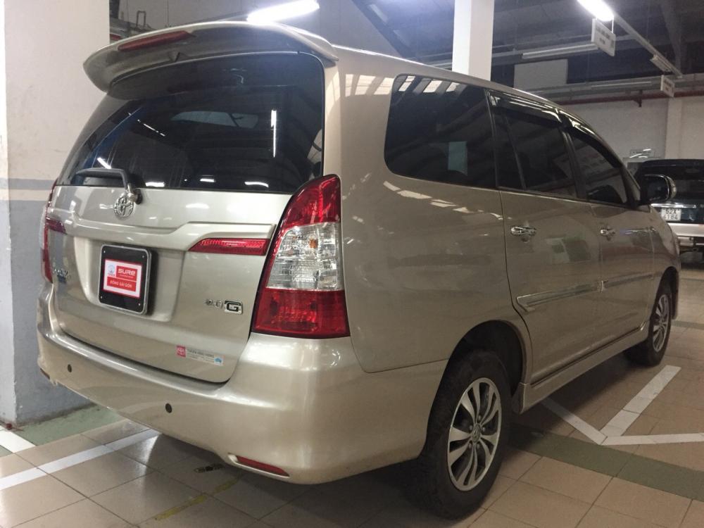 Toyota Innova G 2015 - Bán Toyota Innova G, tự động, màu nâu vàng 2015