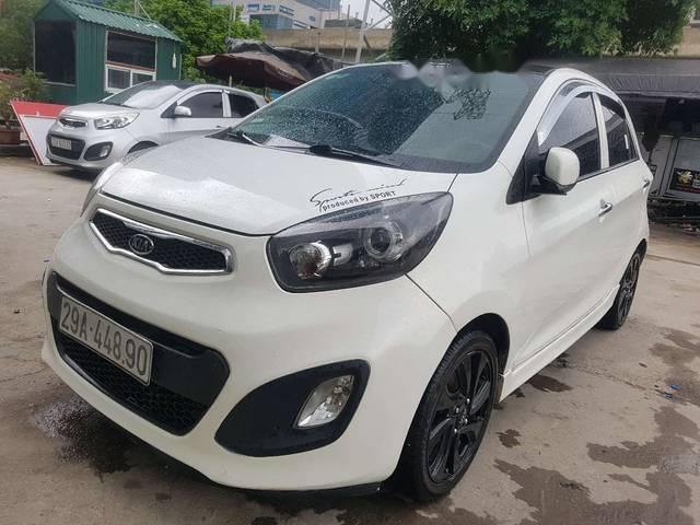 Kia Morning 2011 - Bán xe Kia Morning đời 2011, màu trắng, xe nhập số tự động, giá 315tr