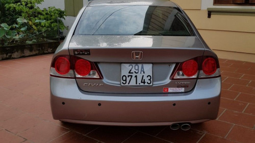 Honda Civic  AT  2008 - Bán Honda Civic AT 2008, màu bạc