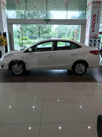 Toyota Vios   1.5E  2018 - Bán Toyota Vios 1.5E đời 2018, màu trắng, giá chỉ 531 triệu