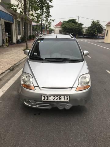 Chevrolet Spark   2010 - Cần bán lại xe Chevrolet Spark đời 2010, màu bạc 