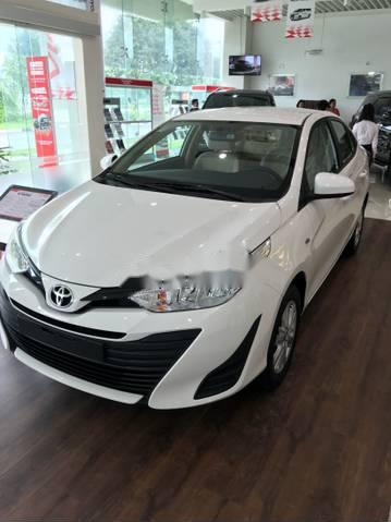 Toyota Vios   1.5E  2018 - Bán Toyota Vios 1.5E đời 2018, màu trắng, giá chỉ 531 triệu