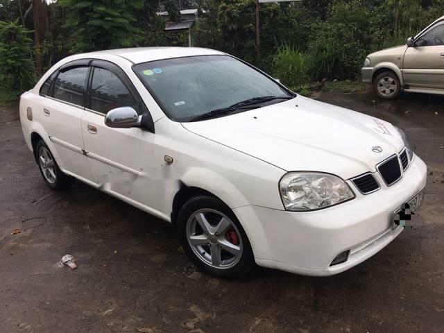 Daewoo Lacetti MAX 2004 - Bán xe Daewoo Lacetti MAX SX 2004, màu trắng, nhập khẩu