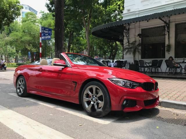 BMW 4 Series  430i Cabriolet  2016 - Cần bán xe BMW 4 Series 430i Cabriolet sản xuất năm 2016, màu đỏ, nhập khẩu