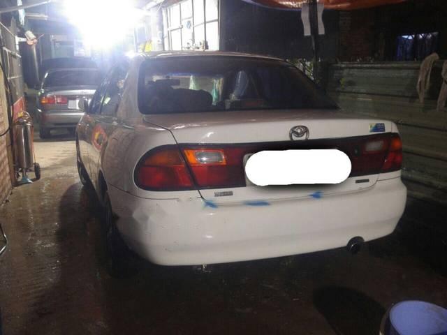 Mazda 323F   1997 - Bán ô tô Mazda 323F năm 1997, màu trắng