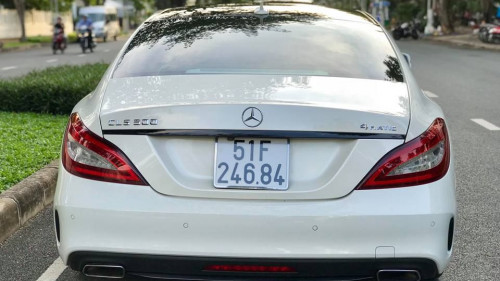 Mercedes-Benz CLS class   4.7 AT  2015 - Cần bán xe Mercedes 4.7 AT đời 2015, màu trắng, nhập khẩu  