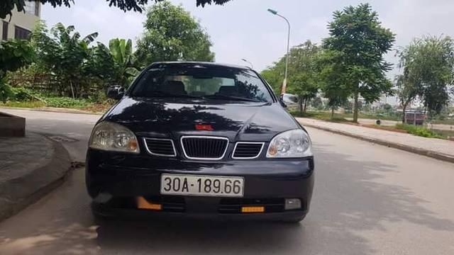 Daewoo Lacetti   EX 2007 - Bán ô tô Daewoo Lacetti EX đời 2007, màu đen xe gia đình