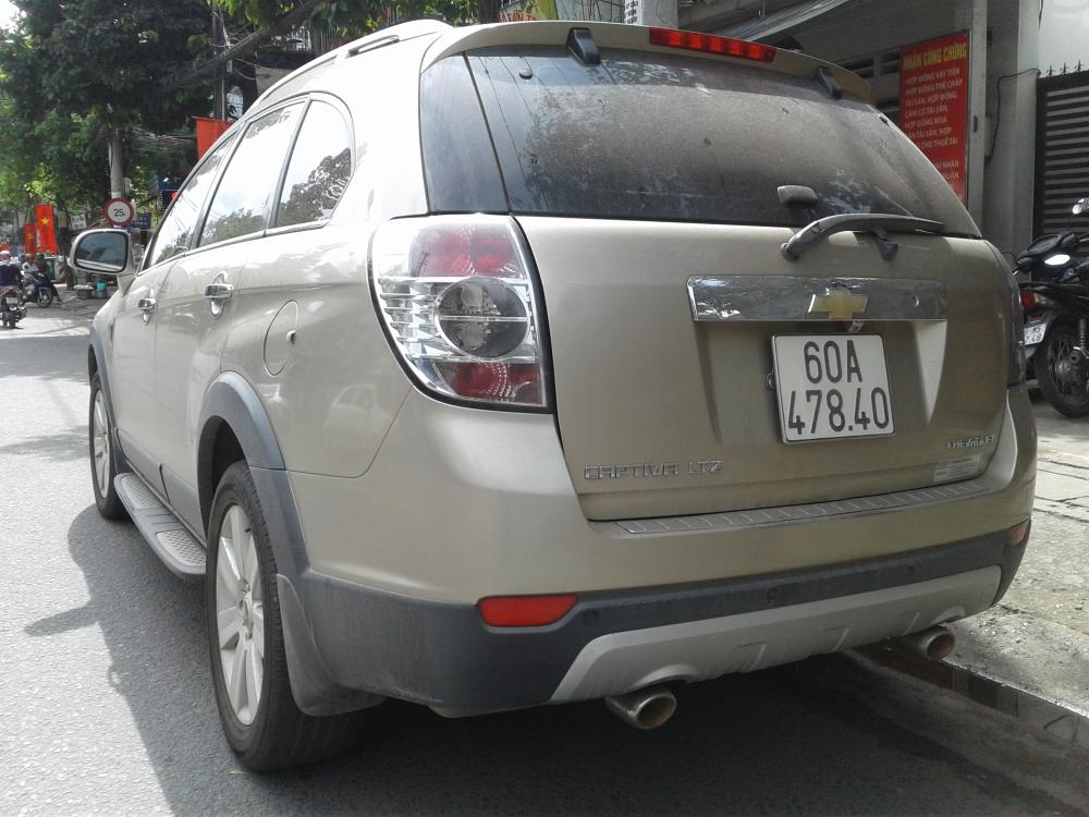 Chevrolet Captiva LTZ 2011 - Chevrolet Captiva LTZ 5/2012, tự động, màu bạc