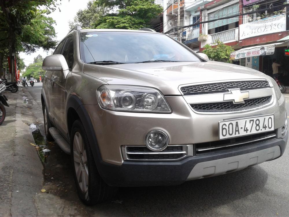 Chevrolet Captiva LTZ 2011 - Chevrolet Captiva LTZ 5/2012, tự động, màu bạc